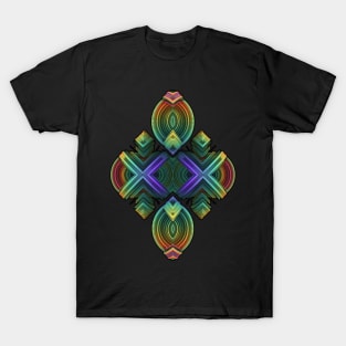 Medallion in 3-D T-Shirt